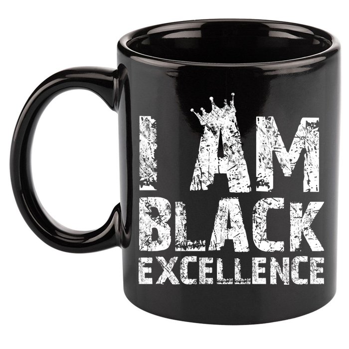 I Am Black Excellence 11oz C Handle Ceramic Mug