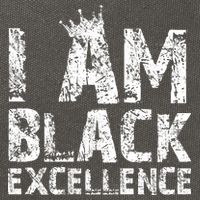 I Am Black Excellence Cotton Canvas Backpack