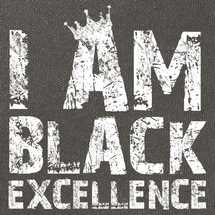 I Am Black Excellence Cotton Canvas Backpack