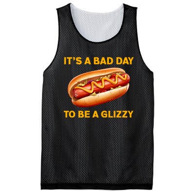 It’s A Bad Day To Be A Glizzy Hotdog Mesh Reversible Basketball Jersey Tank