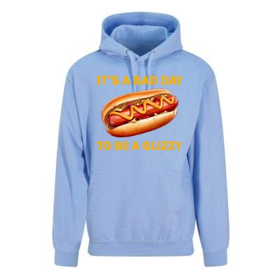 It’s A Bad Day To Be A Glizzy Hotdog Unisex Surf Hoodie