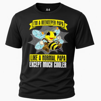 I'm A Beekeeper Papa Like A Normal Papa Cute Bee Funny Performance Shirt