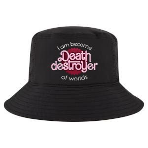 I Am Become Death Destroyer Of Worlds Oppenheimer Cool Comfort Performance Bucket Hat