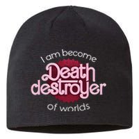 I Am Become Death Destroyer Of Worlds Oppenheimer Sustainable Beanie