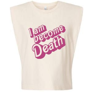 I Am Become Death In Pink Garment-Dyed Women's Muscle Tee