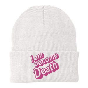 I Am Become Death In Pink Knit Cap Winter Beanie