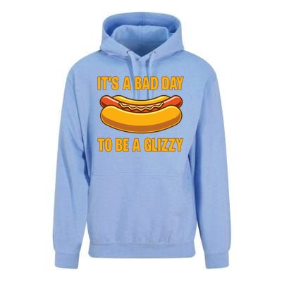 It’s A Bad Day To Be A Glizzy Hotdog Unisex Surf Hoodie