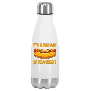 It’s A Bad Day To Be A Glizzy Hotdog Stainless Steel Insulated Water Bottle