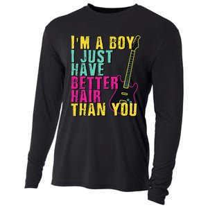 Im A Boy I Just Have Better Hair Than You Cooling Performance Long Sleeve Crew