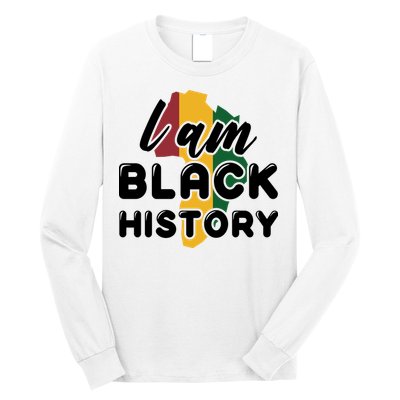 I Am Black History For Boy Black History Month Long Sleeve Shirt