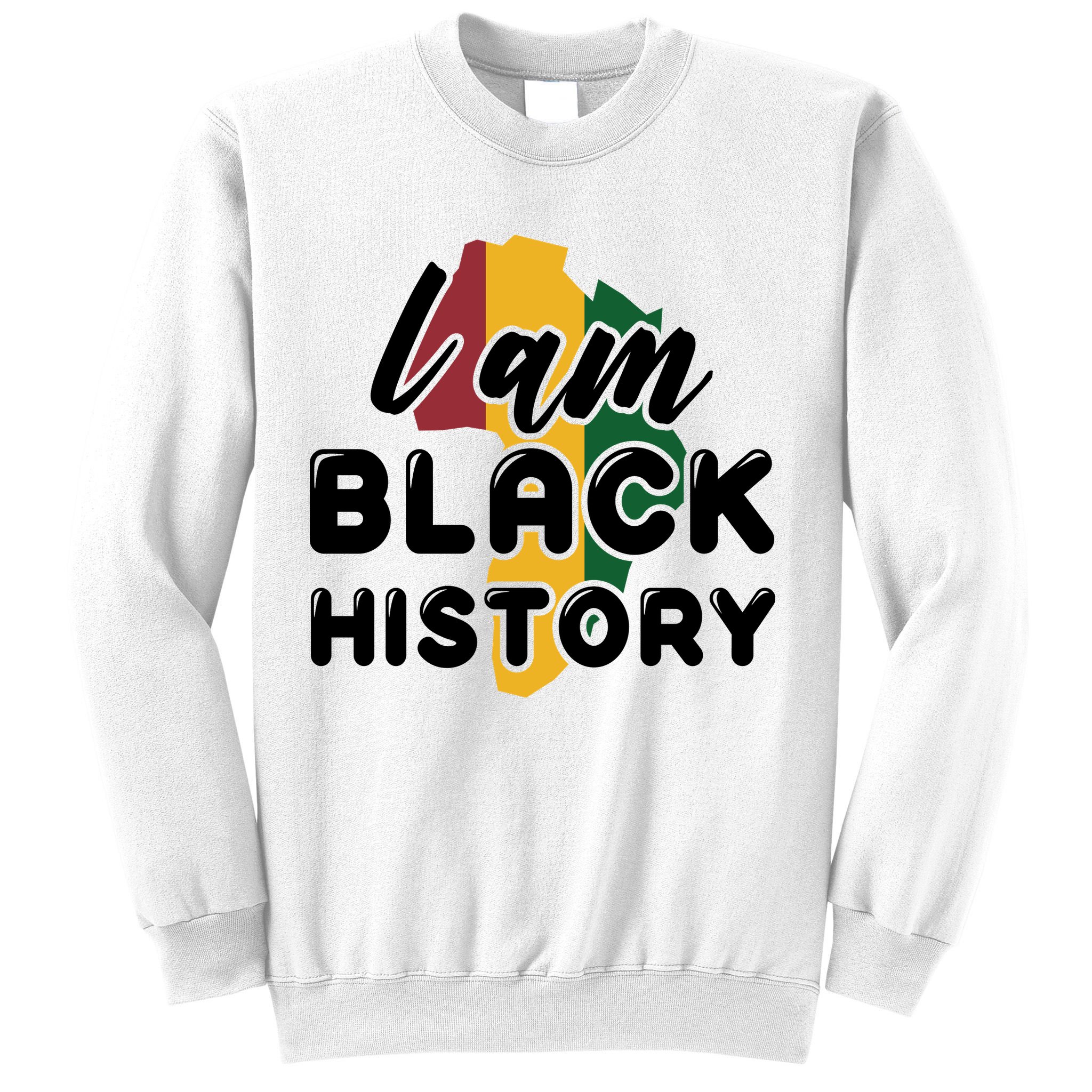 I Am Black History For Boy Black History Month Sweatshirt