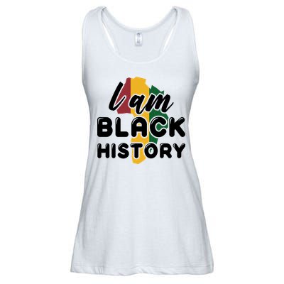 I Am Black History For Boy Black History Month Ladies Essential Flowy Tank