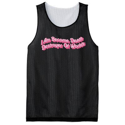 I Am Become Death Destroyer Of Worlds Mesh Reversible Basketball Jersey Tank