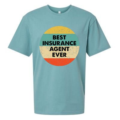 Insurance Agent Best Insurance Agent Ever Sueded Cloud Jersey T-Shirt