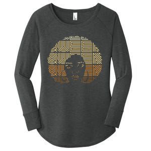 I Am Black History Month African American Queen Women's Perfect Tri Tunic Long Sleeve Shirt