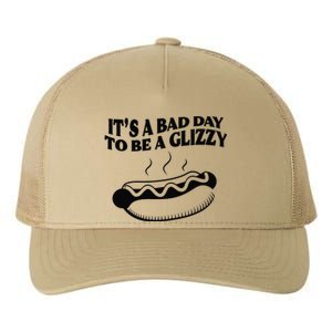 Its A Bad Day To Be A Glizzy Hot Dog Humor Sausage Lovers Yupoong Adult 5-Panel Trucker Hat