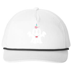 Im A Boonicorn Cute Unicorn Ghost Halloween Gift Snapback Five-Panel Rope Hat