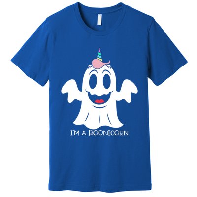 Im A Boonicorn Cute Unicorn Ghost Halloween Gift Premium T-Shirt