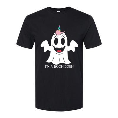 Im A Boonicorn Cute Unicorn Ghost Halloween Gift Softstyle® CVC T-Shirt