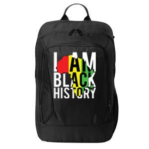 I Am Black History Black History Month Pride Gift City Backpack