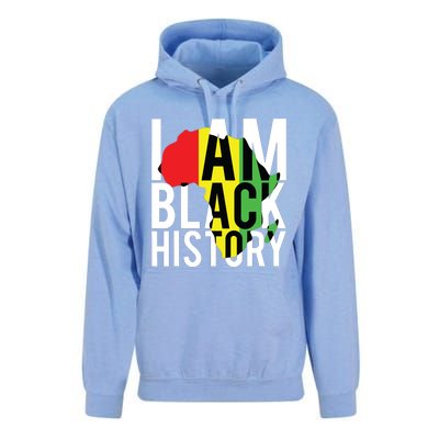 I Am Black History Black History Month Pride Gift Unisex Surf Hoodie