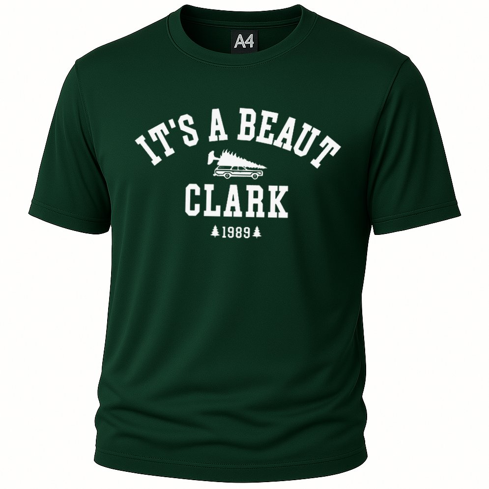 ItS A Beaut Clark Christmas Tree Funny ChristmasChristmas Gift Christmas In Cooling Performance Crew T-Shirt