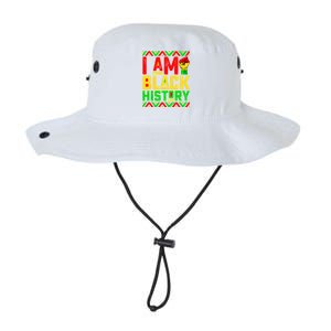 I Am Black History Month Pink And Green Juneteenth Cool Gift Legacy Cool Fit Booney Bucket Hat