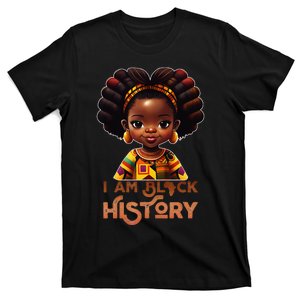 I Am Black History Month African American Melanin Queen  T-Shirt