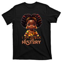 I Am Black History Month African American Melanin Queen  T-Shirt