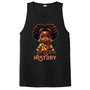 I Am Black History Month African American Melanin Queen  PosiCharge Competitor Tank