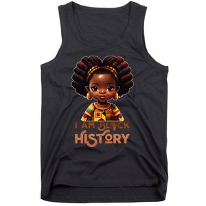 I Am Black History Month African American Melanin Queen  Tank Top