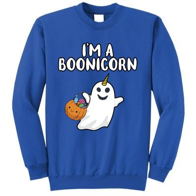 Im A Boonicorn Halloween Party Dress Unicorn Ghost Gift Sweatshirt