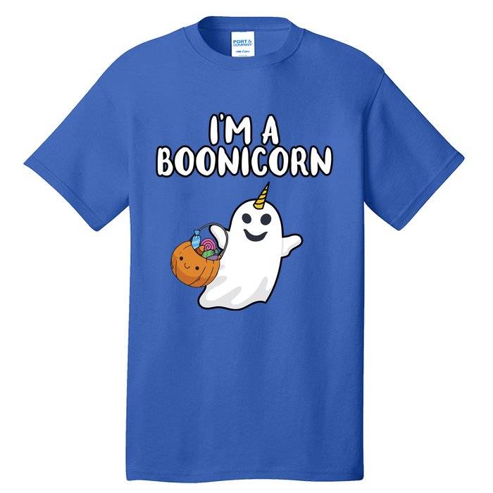 Im A Boonicorn Halloween Party Dress Unicorn Ghost Gift Tall T-Shirt