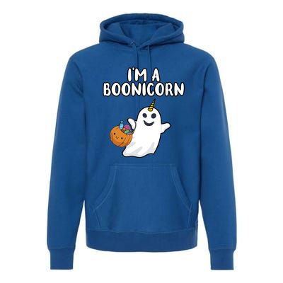 Im A Boonicorn Halloween Party Dress Unicorn Ghost Gift Premium Hoodie