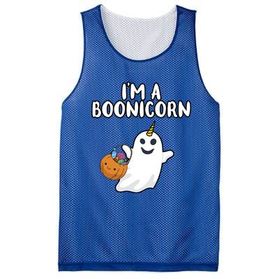 Im A Boonicorn Halloween Party Dress Unicorn Ghost Gift Mesh Reversible Basketball Jersey Tank