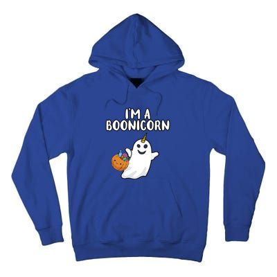 Im A Boonicorn Halloween Party Dress Unicorn Ghost Gift Tall Hoodie