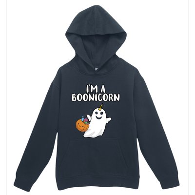 Im A Boonicorn Halloween Party Dress Unicorn Ghost Gift Urban Pullover Hoodie