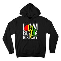 I Am Black History Month African American Pride Celebration Hoodie