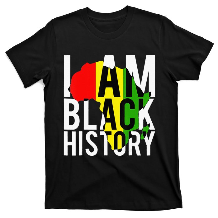 I Am Black History Month African American Pride Celebration T-Shirt