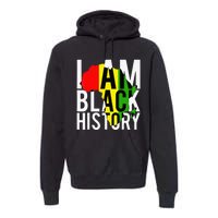 I Am Black History Month African American Pride Celebration Premium Hoodie