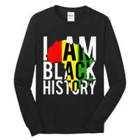 I Am Black History Month African American Pride Celebration Tall Long Sleeve T-Shirt