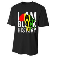 I Am Black History Month African American Pride Celebration Performance Sprint T-Shirt