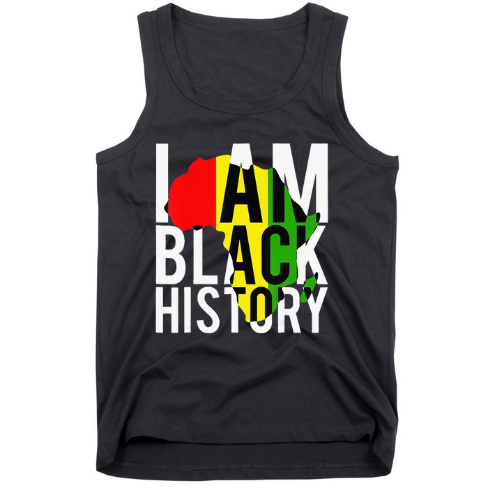 I Am Black History Month African American Pride Celebration Tank Top