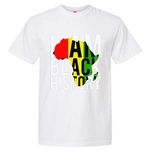 I Am Black History Month African American Pride Celebration Garment-Dyed Heavyweight T-Shirt