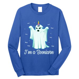 Im A Boonicorn Cute Halloween Gift Funny Ghost Unicorn Meaningful Gift Long Sleeve Shirt