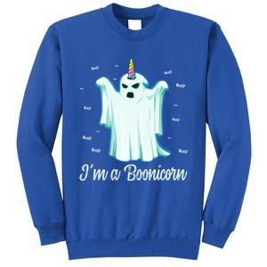 Im A Boonicorn Cute Halloween Gift Funny Ghost Unicorn Meaningful Gift Sweatshirt