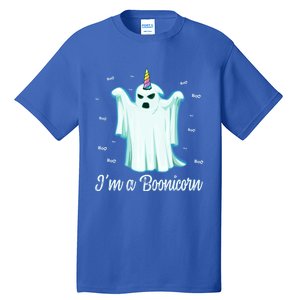 Im A Boonicorn Cute Halloween Gift Funny Ghost Unicorn Meaningful Gift Tall T-Shirt