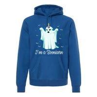 Im A Boonicorn Cute Halloween Gift Funny Ghost Unicorn Meaningful Gift Premium Hoodie