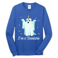 Im A Boonicorn Cute Halloween Gift Funny Ghost Unicorn Meaningful Gift Tall Long Sleeve T-Shirt