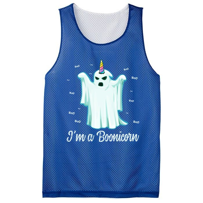 Im A Boonicorn Cute Halloween Gift Funny Ghost Unicorn Meaningful Gift Mesh Reversible Basketball Jersey Tank